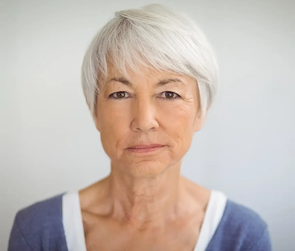 carré court femme 50 ans selon morphologie
