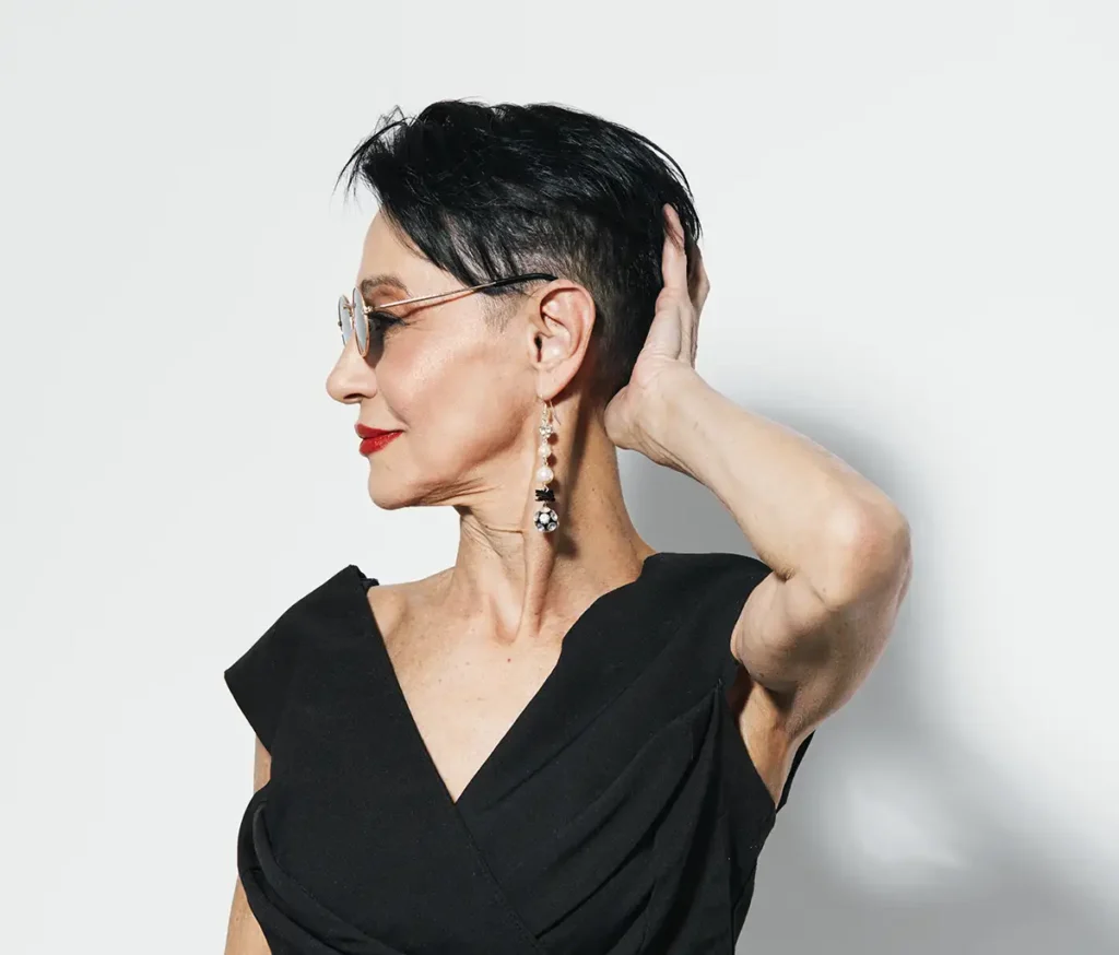 Coupe mulet moderne femme
