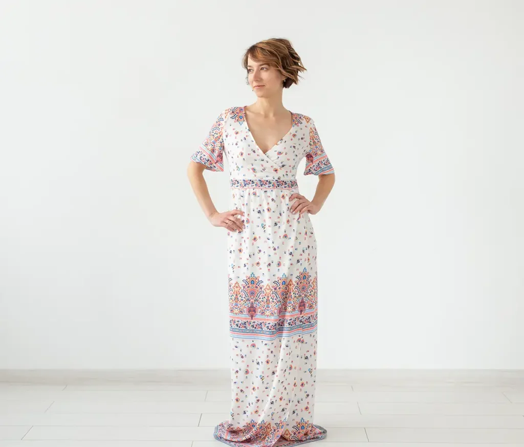 robe bohème chic élégante pour mariage