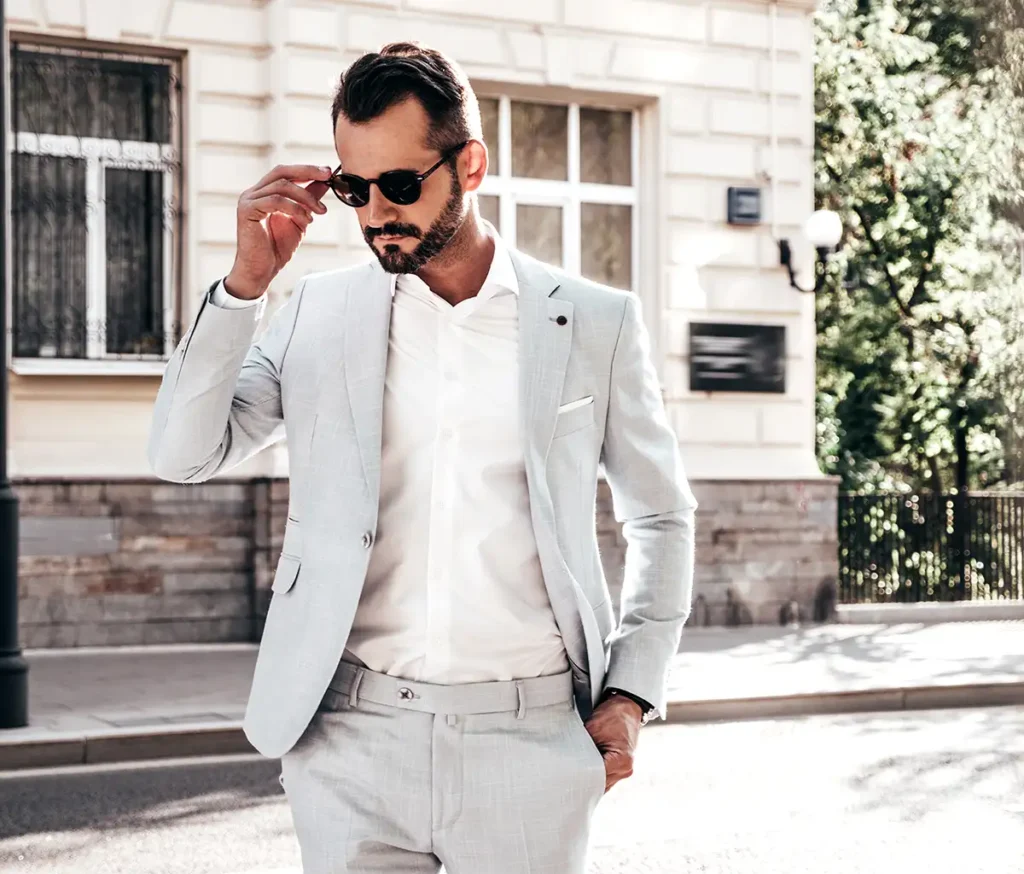 tenue mariage homme invité décontracté élégante